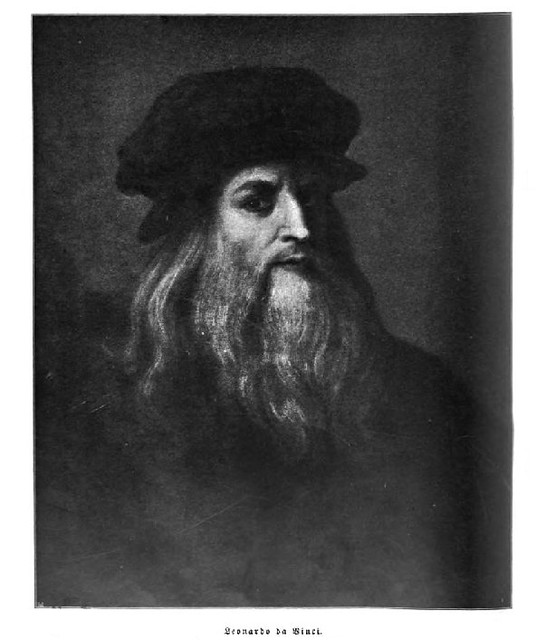 Portrait of Leonardo da Vinci, the Italian Renaissance polymath who painted the Mona Lisa.
