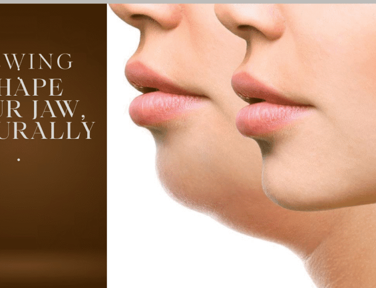 a woman's lips and chin